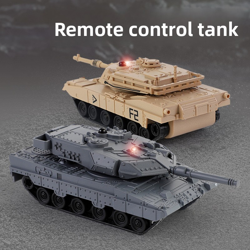 Kids Toys Channel - Tanque rc atualizado, 6 canais, batalha,