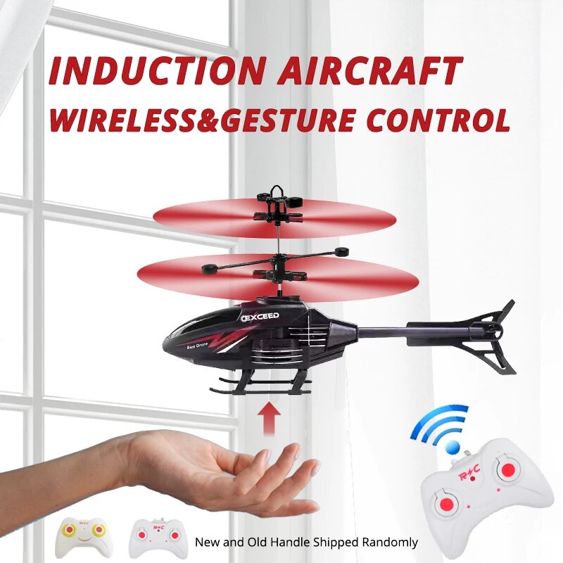 Kids Toys Channel - Helicóptero RC de Controle por Gestos