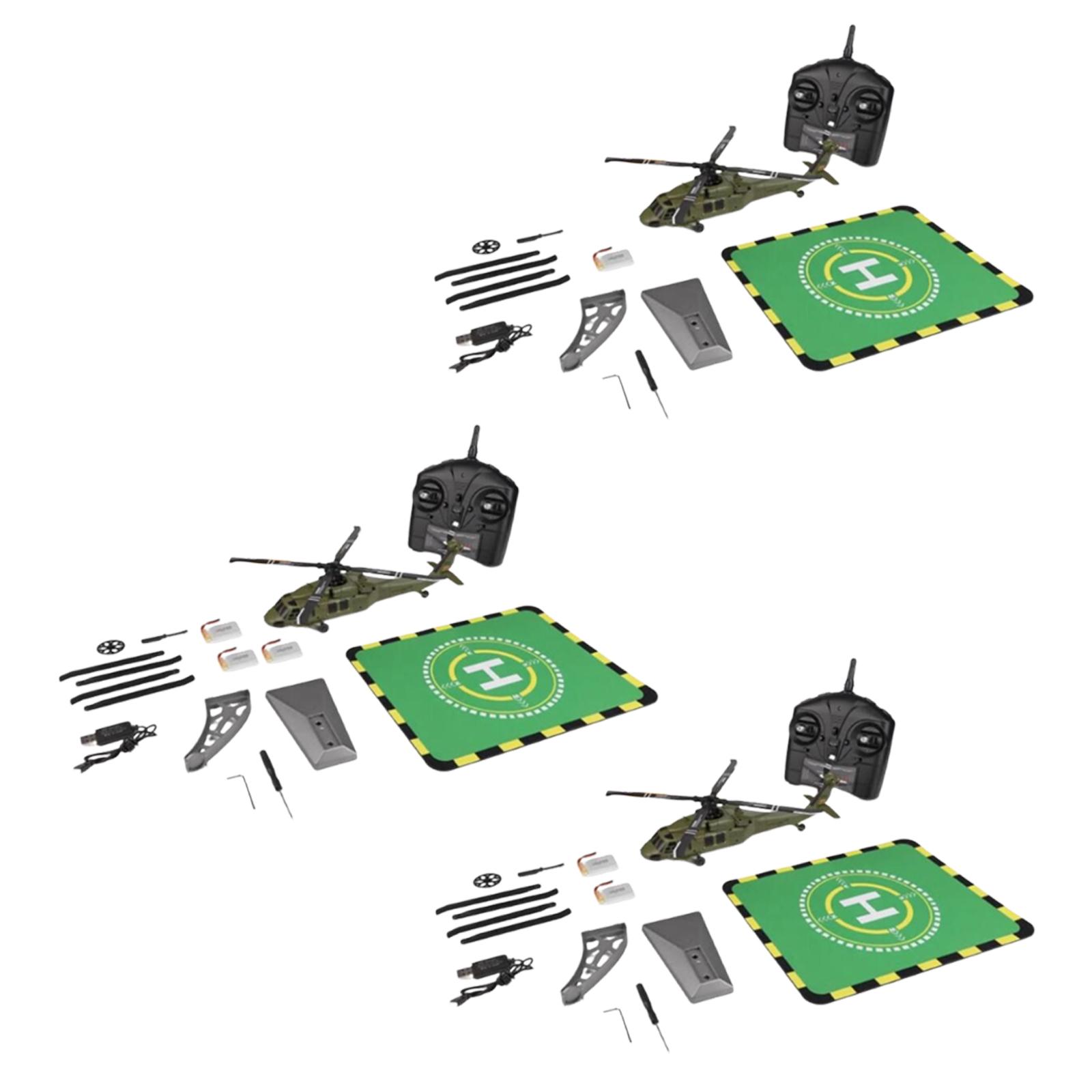 Kids Toys Channel - Helicóptero de Controle Remoto K170, Simulação