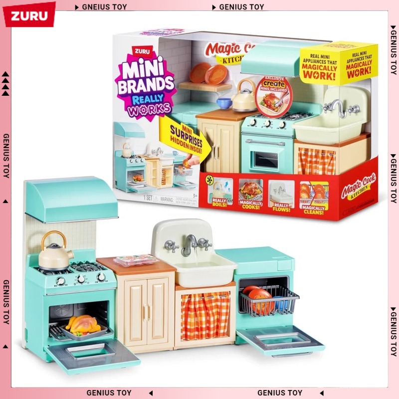 Play Kitchen Set - Conjunto de Cozinha Mágica Zuru Mini