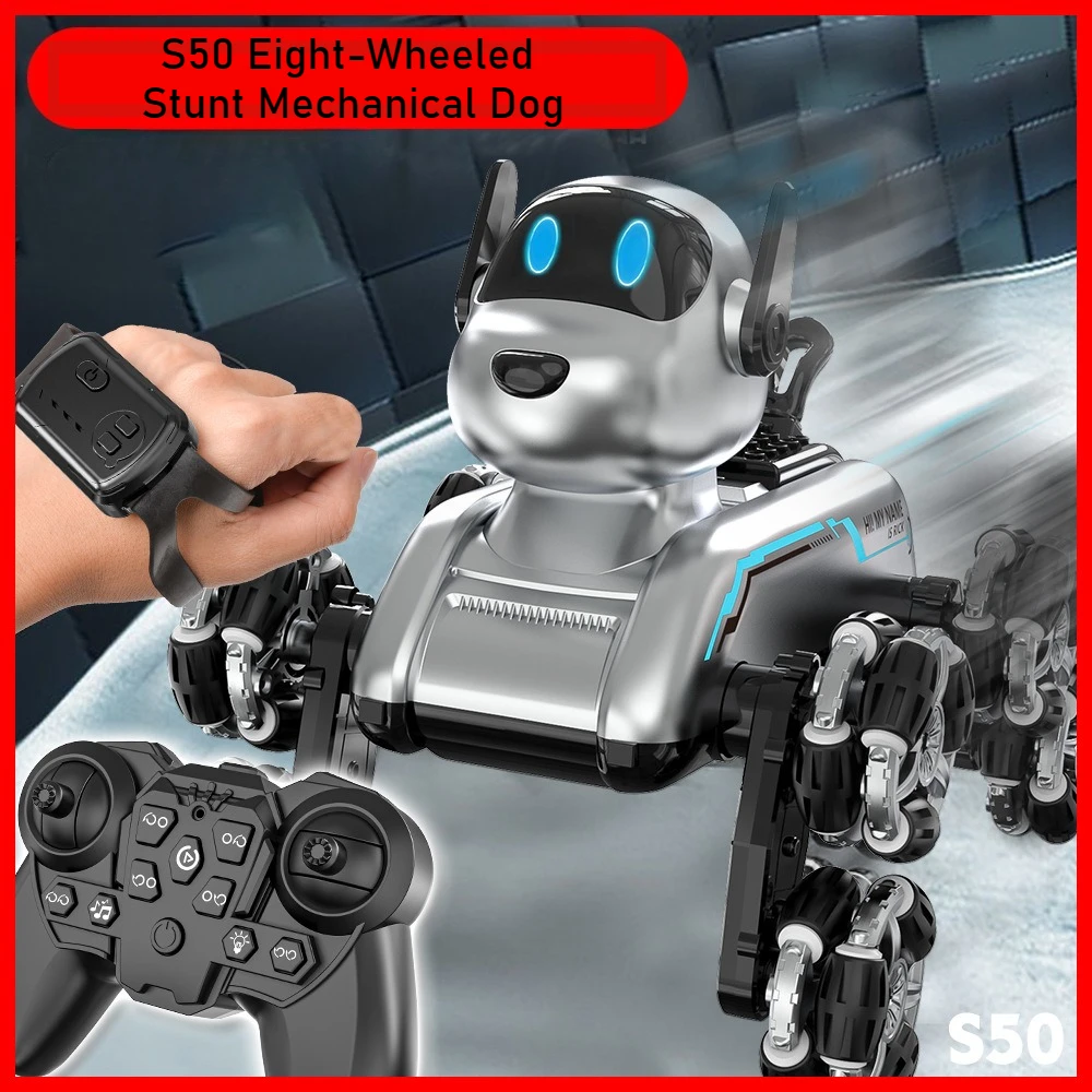 Remote Control Car - S50 robô inteligente cão gesto-sensor forma-mudança