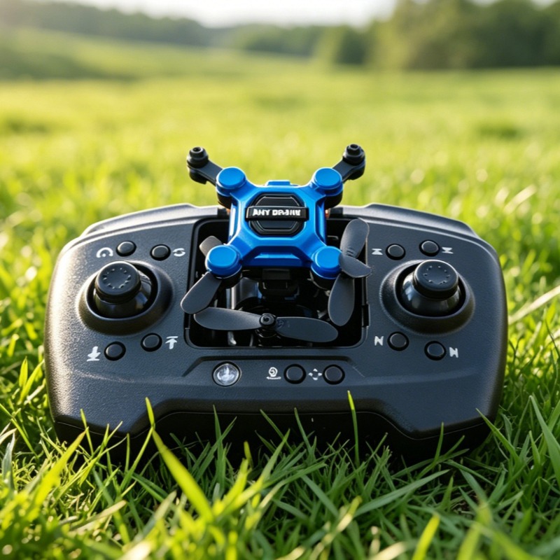 Kids Toys Helicopter - Mini Drone Dobrável com Câmera Aérea,