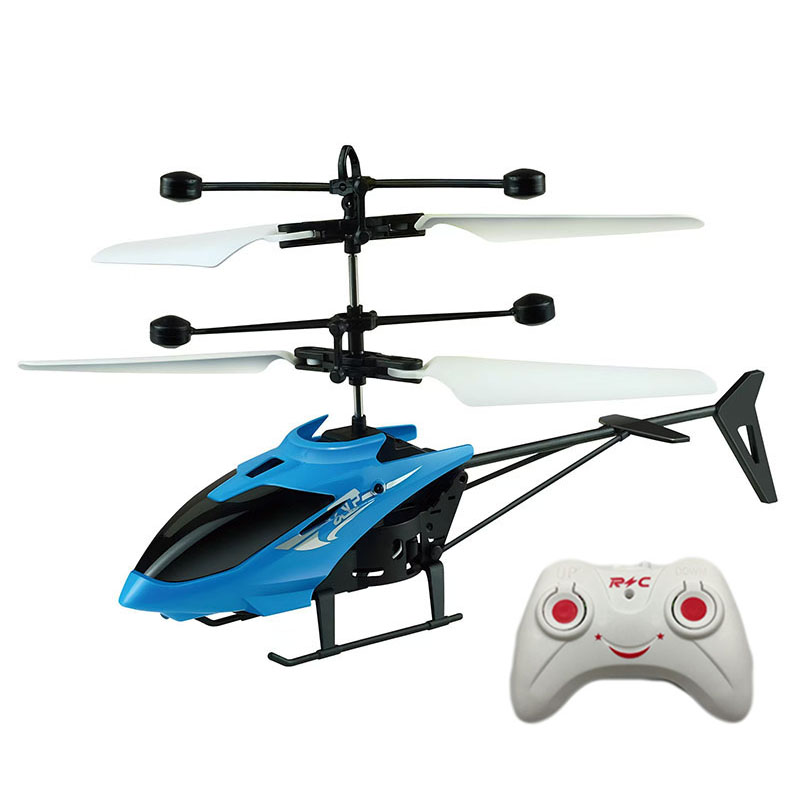 Kids Toys Helicopter - Mini aeronave de controle remoto, helicóptero,