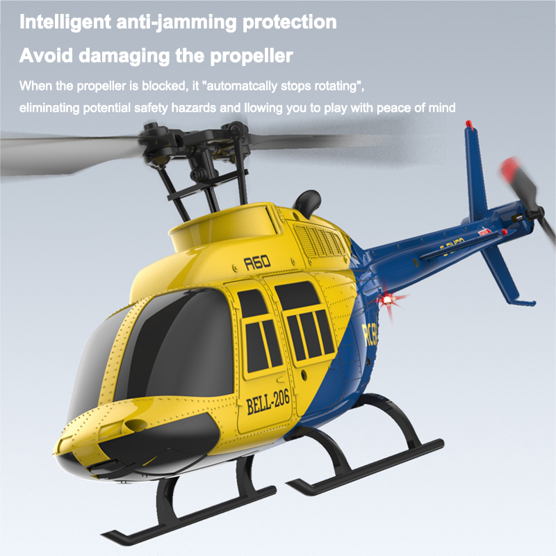 Helicóptero A60 RC 2.4G 6-Aixs - Kids Toys Helicopter avaliação e preço