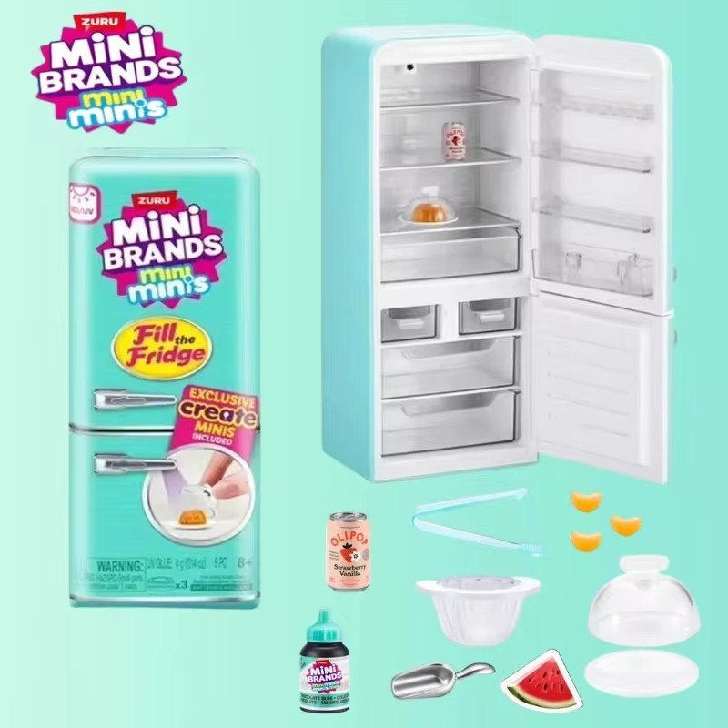Mini geladeira de brinquedo co - Play Kitchen Set avaliação e preço
