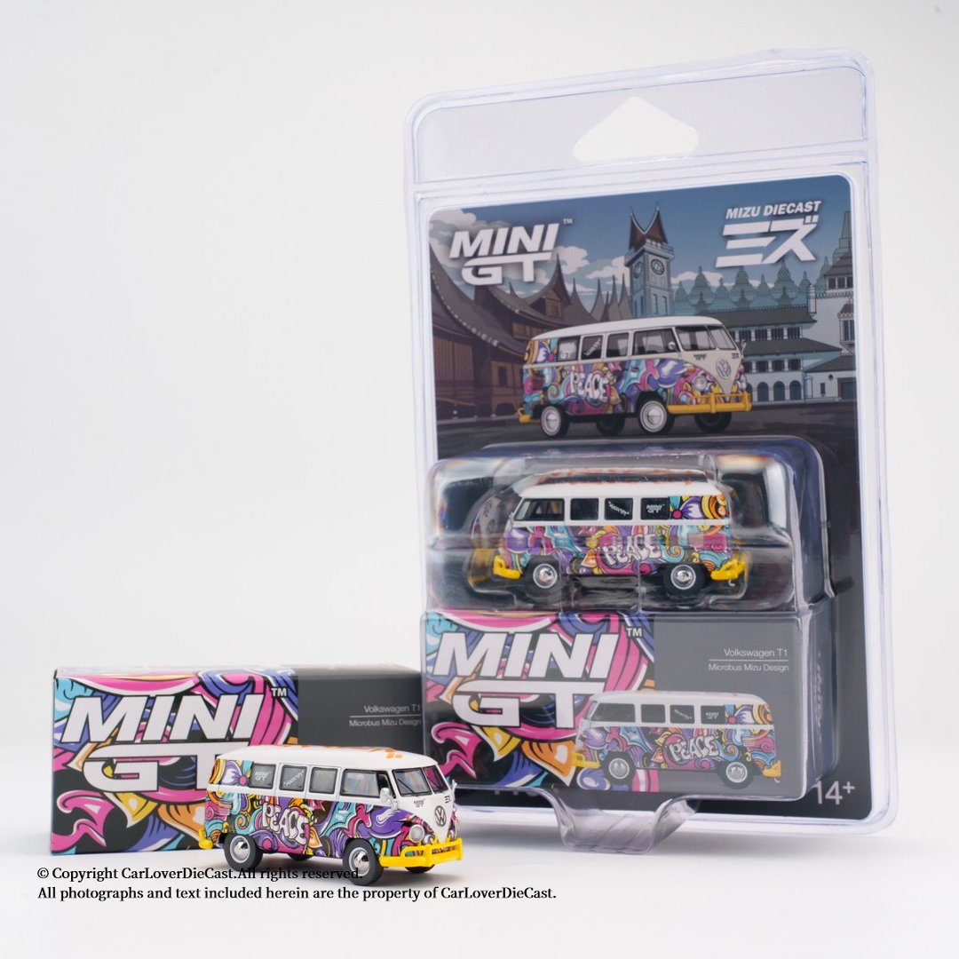 MINIGT 1:64 Volkswagen T1 Micr - Kids Y Toys avaliação e preço