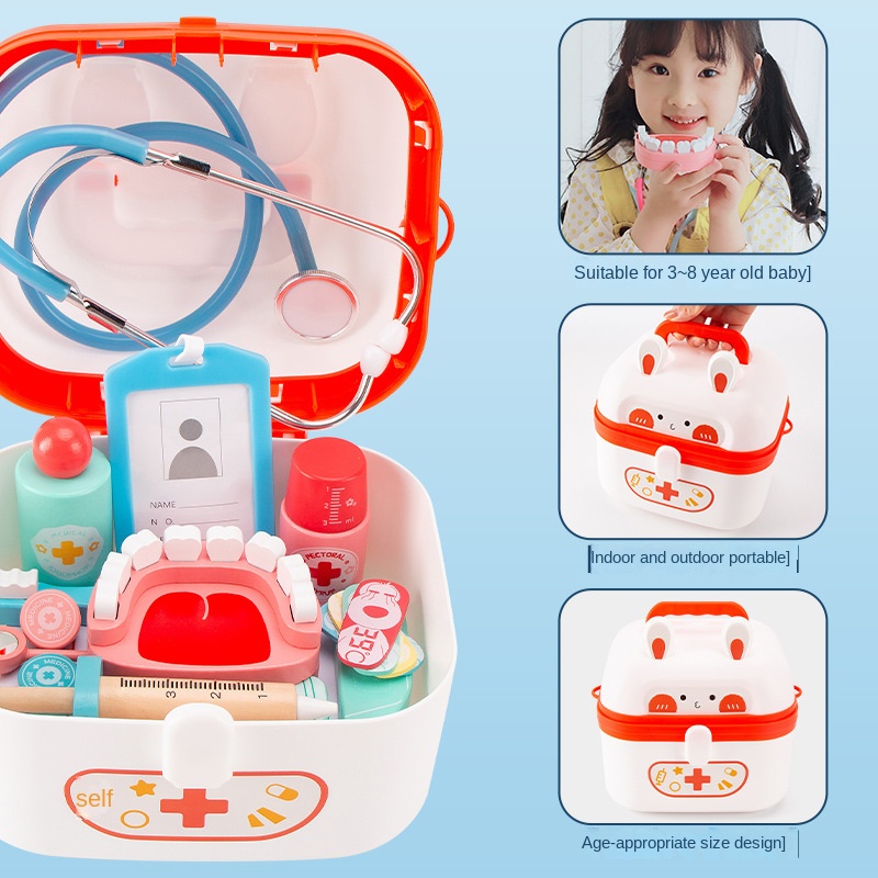 Conjunto de Brinquedos de Médi - Kids Toys Doctor Set avaliação e preço