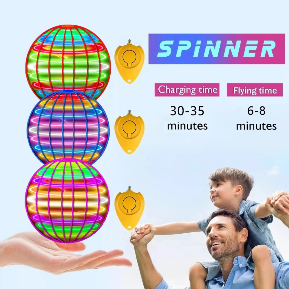 Orbe voador boomerang bola luz - Kids Toys Helicopter avaliação e preço
