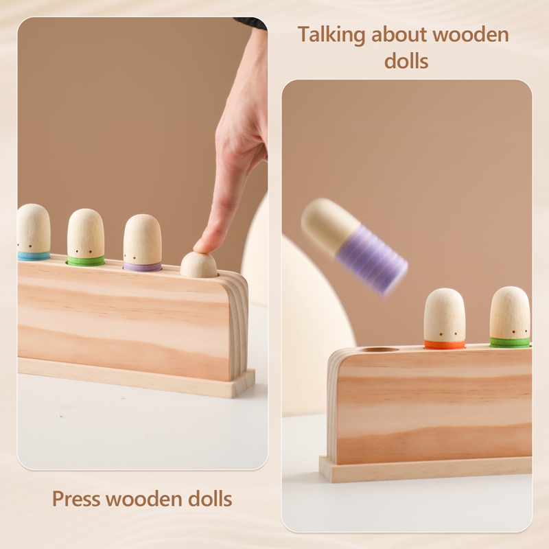 De madeira saltando cor reconh - Wooden Blocks Stacking avaliação e preço
