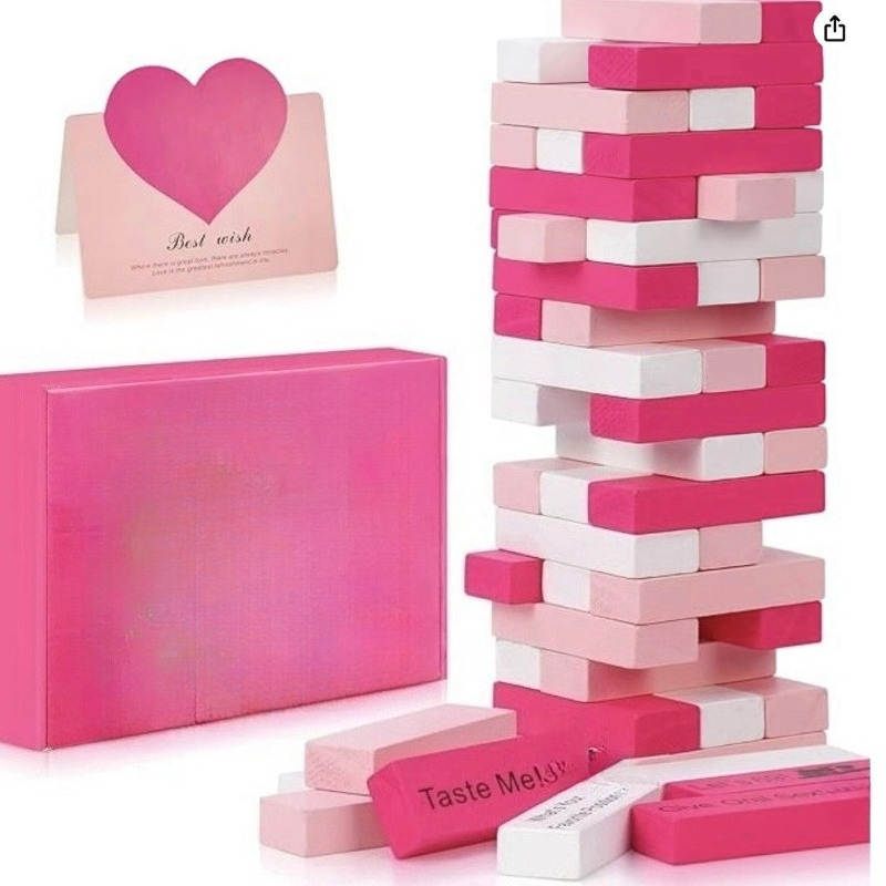 Jogo de Blocos Eróticos com 48 - Wooden Blocks Stacking avaliação e preço