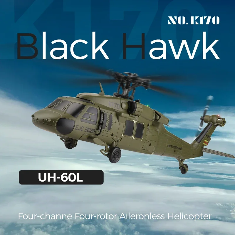 K170 rc helicóptero UH-60L 4 c - Kids Toys Channel avaliação e preço