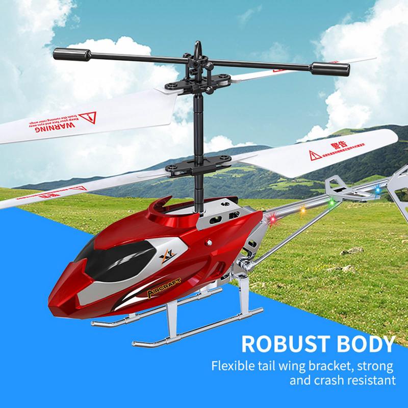 Crianças helicóptero remoto co - Kids Toys Helicopter avaliação e preço