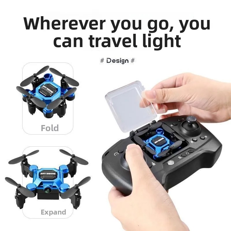 Mini Drone Dobrável com Câmera - Kids Toys Helicopter avaliação e preço
