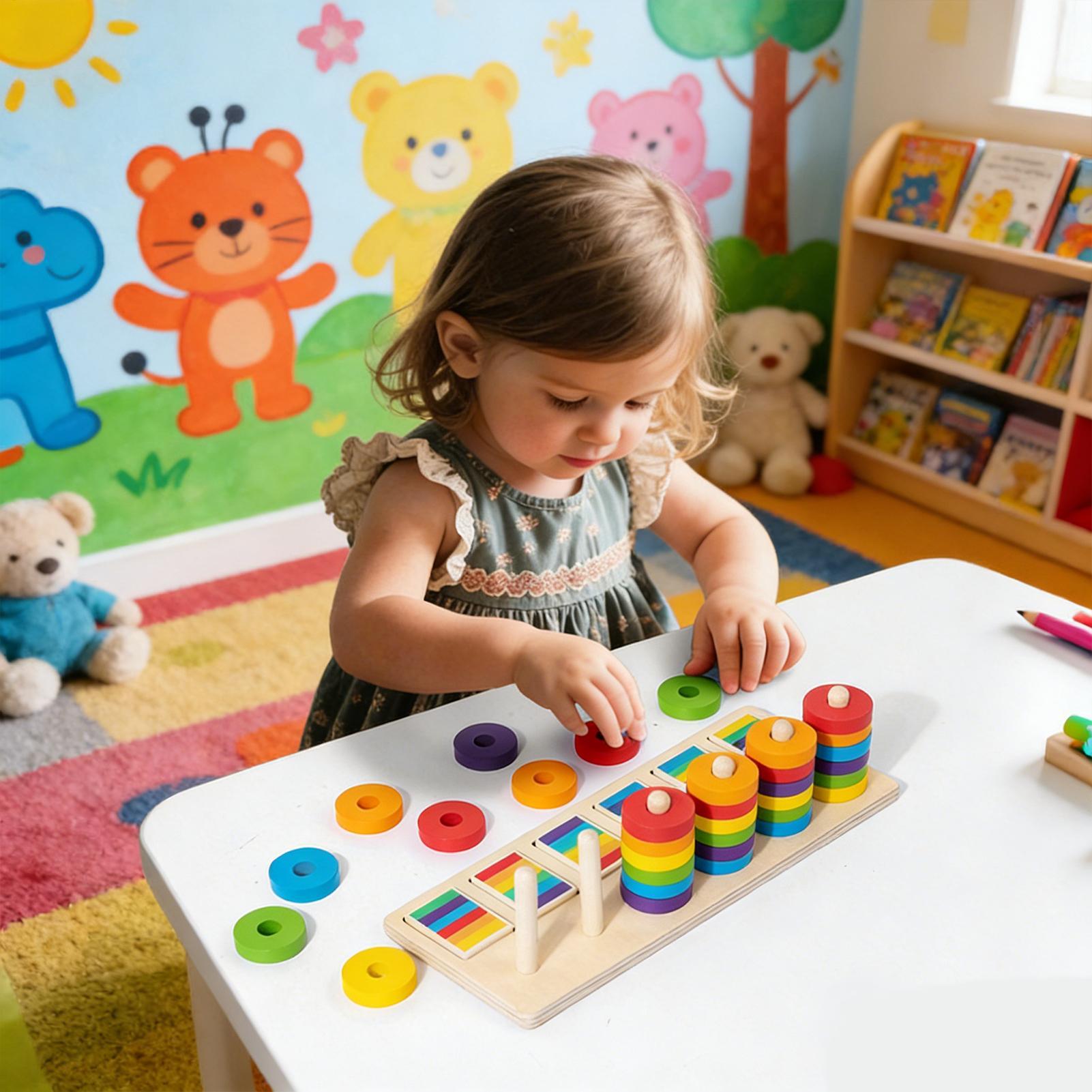 Brinquedos de Empilhar de Made - Wooden Blocks Stacking avaliação e preço