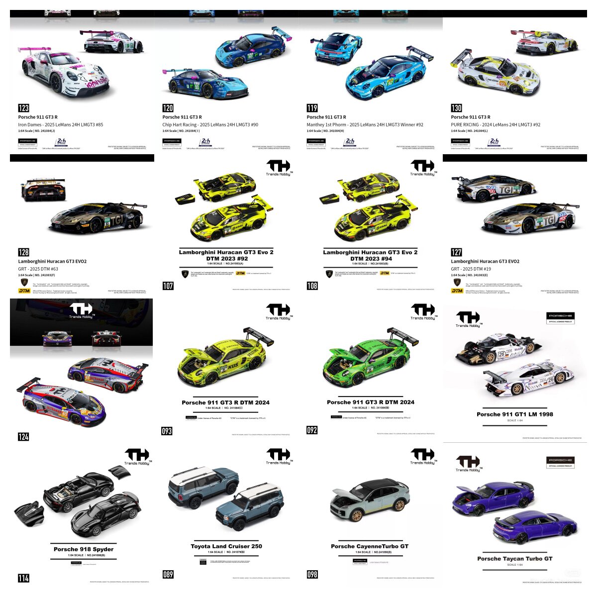 TH 1/64 Porsche 911 GT3 R LeMa - Kids Y Toys avaliação e preço