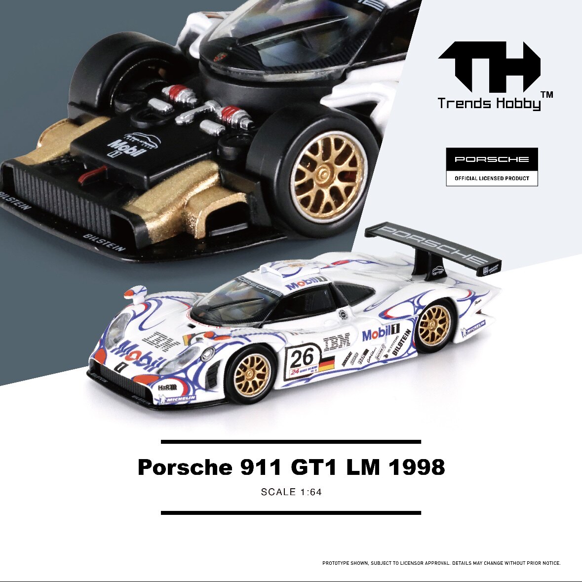 TH 1/64 Porsche 911 GT3 R LeMa - Kids Y Toys avaliação e preço