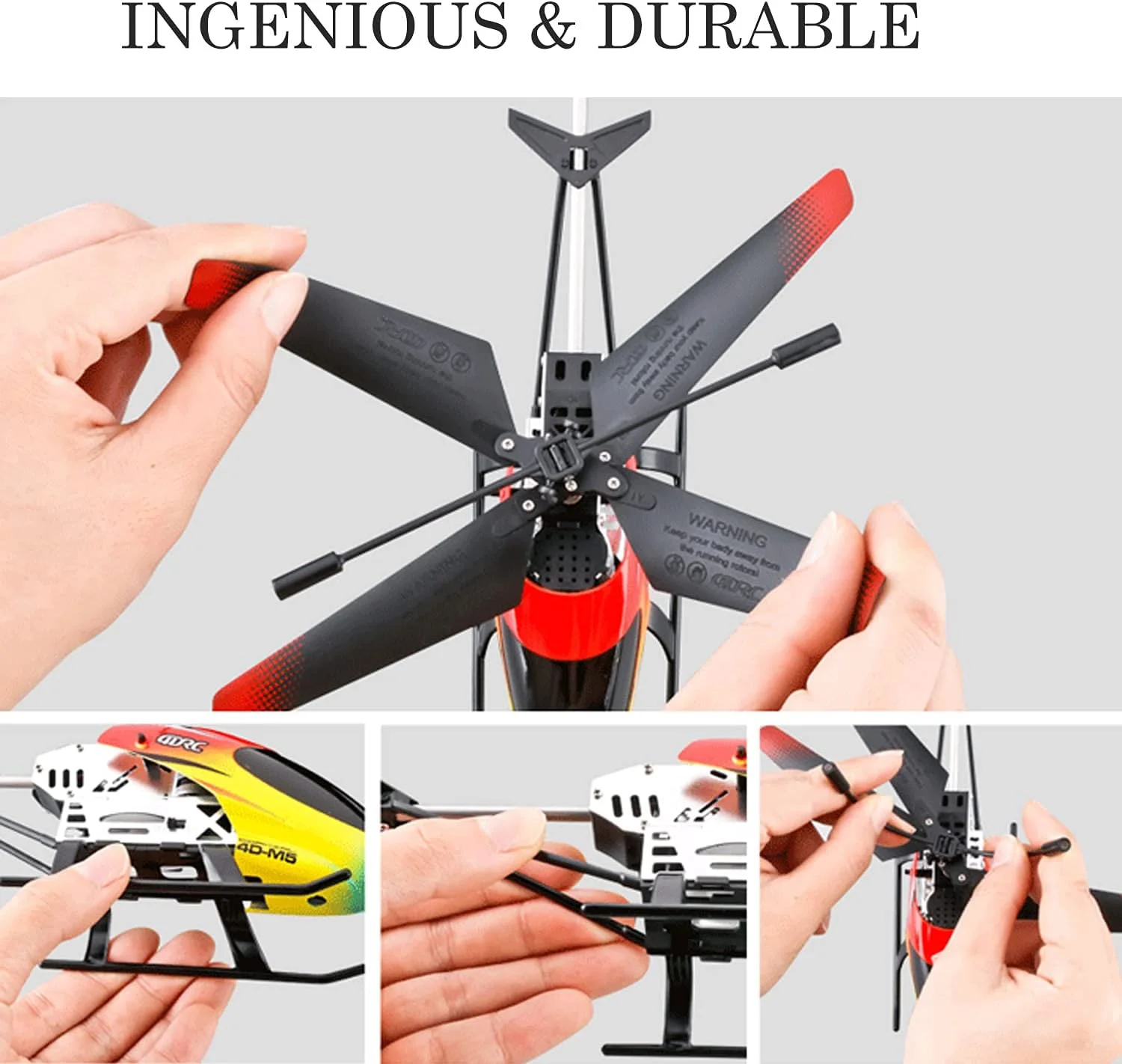 Helicóptero RC com Controle Re - Kids Toys Channel avaliação e preço