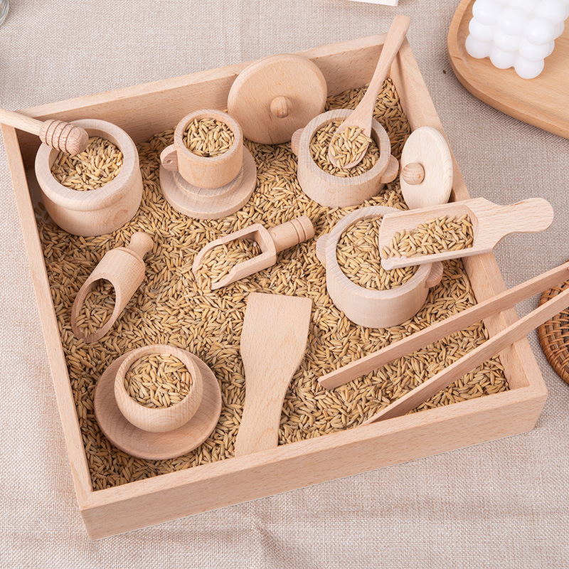Montessori sensorial iluminar  - Play Kitchen Set avaliação e preço