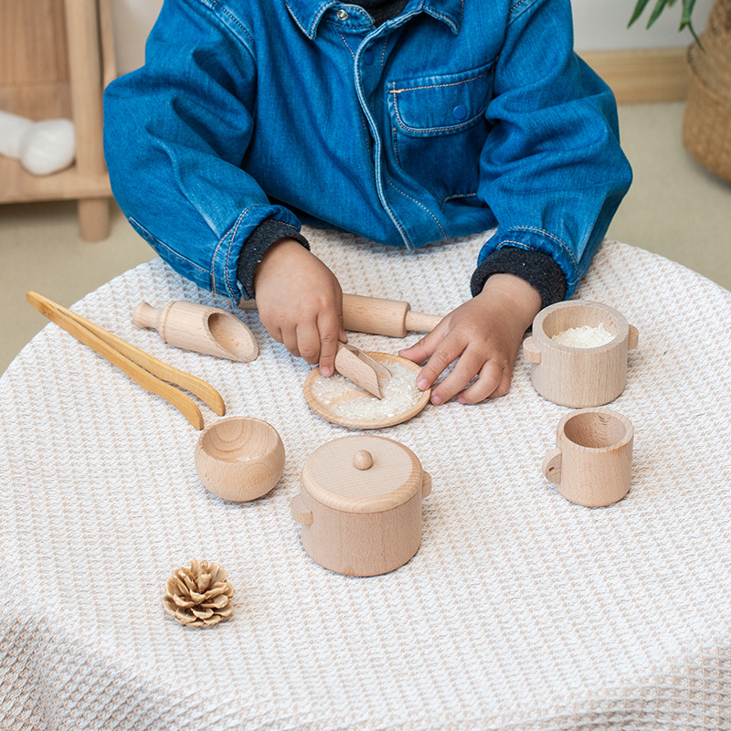 Montessori sensorial iluminar  - Play Kitchen Set avaliação e preço