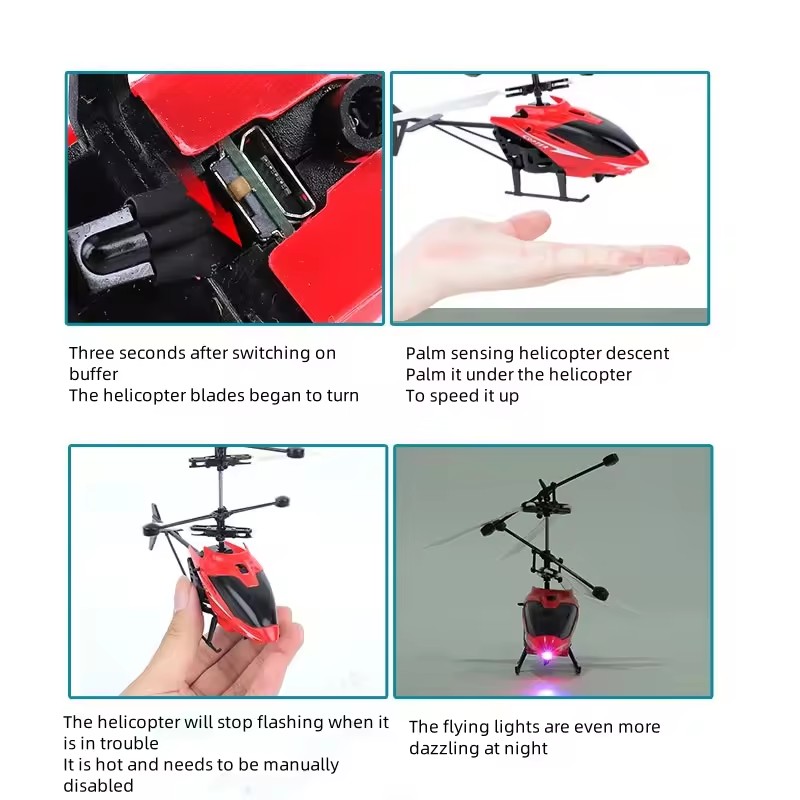 Mini aeronave de controle remo - Kids Toys Helicopter avaliação e preço