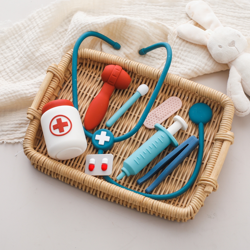 Médico brinquedos fingir silic - Kids Toys Doctor Set avaliação e preço