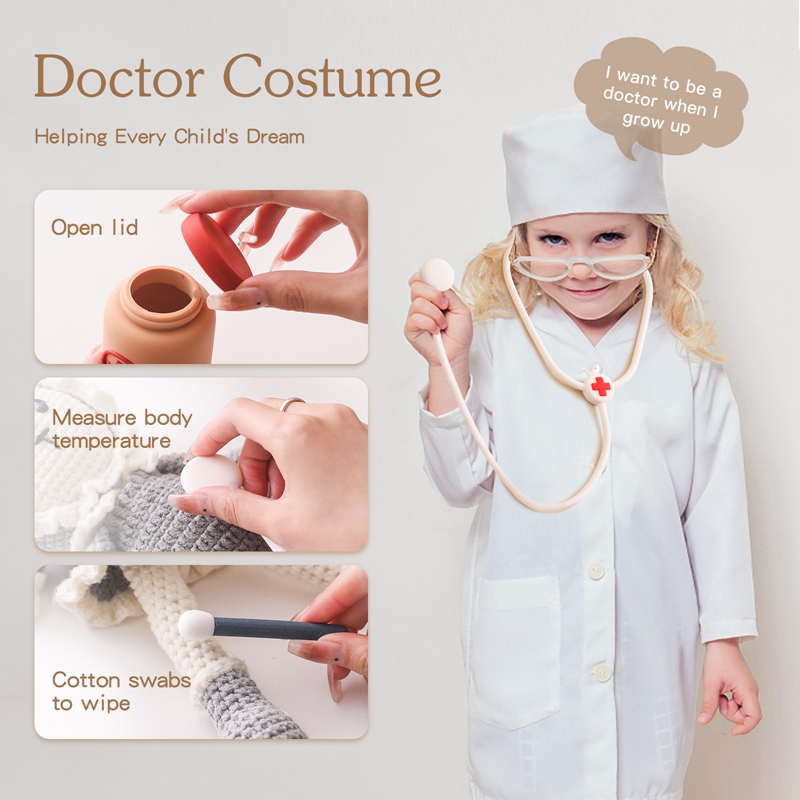 Médico brinquedos fingir silic - Kids Toys Doctor Set avaliação e preço