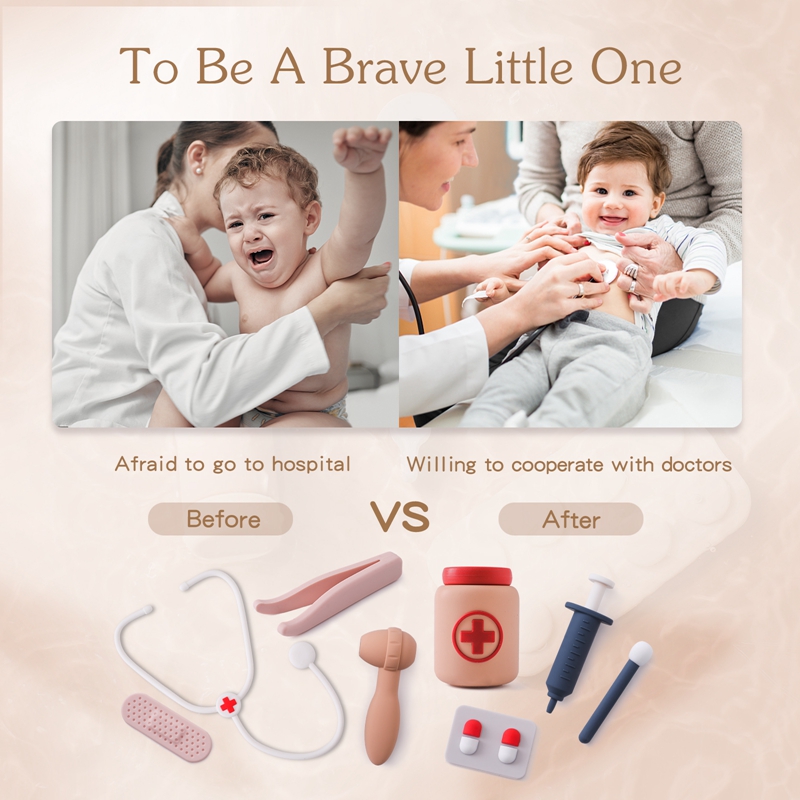 Médico brinquedos fingir silic - Kids Toys Doctor Set avaliação e preço