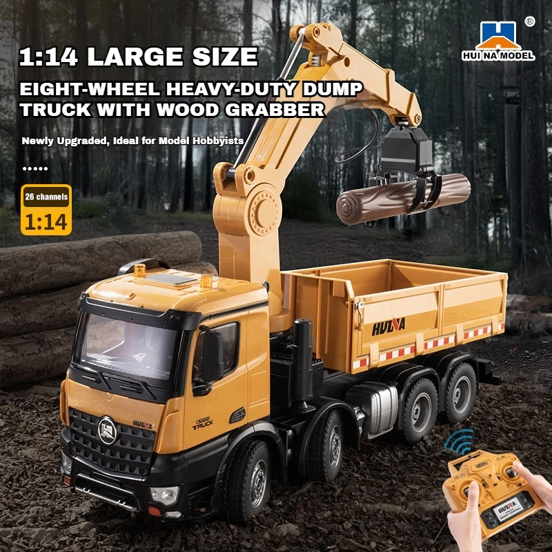 Huina 1538 rc caminhão bascula - Kids Toys Channel avaliação e preço